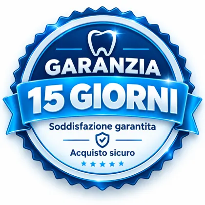 Garanzia 15 giorni - Soddisfazione garantita